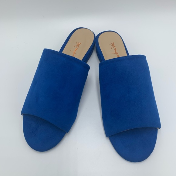 Summer Mule Slide Open Toe Sandals Slip On Flats - Picture 3 of 8